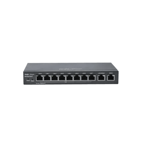 Ruijie RG-EG210G-P 10-Port Gigabit Cloud Managed PoE Router