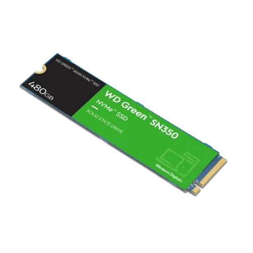 Western Digital Green SN350 480GB M.2 NVMe Gen3 SSD