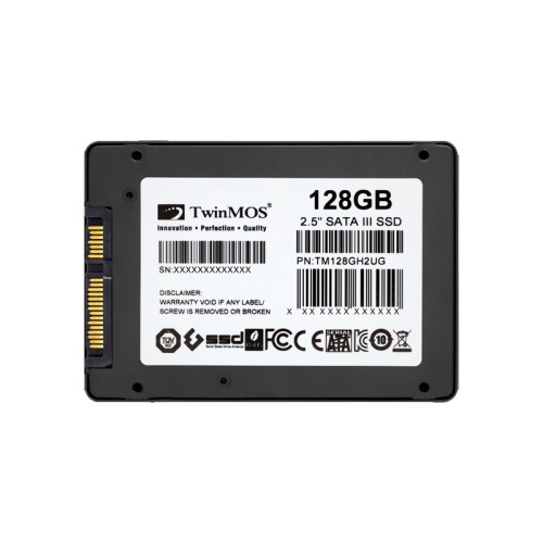 Twinmos Hyper H2 Ultra 128GB 2.5-inch Sata III Dark Grey SSD