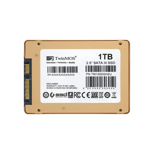 Twinmos Hyper H2 Ultra 1TB 2.5-inch Sata III Rose Gold SSD