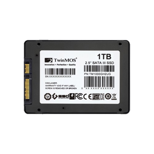 Twinmos Hyper H2 Ultra 1TB 2.5-inch Sata III Dark Grey SSD