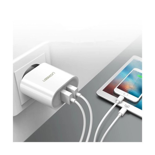 Ugreen CD104 (20384) Dual USB White Charger #20384