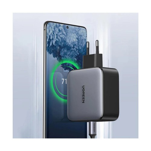 Ugreen CD254 (50327) 100W PD Dual USB-C Black Charger / Charging Adapter #50327