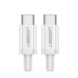 Ugreen 60519 USB Type-C Male to Male White Cable