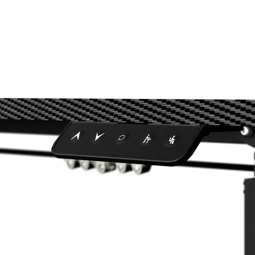 Fantech WS311 Height Adjustable Rising Gaming Desk Black