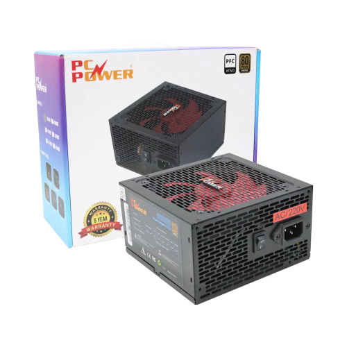 PC Power PP-550W 550W 80+ Bronze Power Supply (Black)