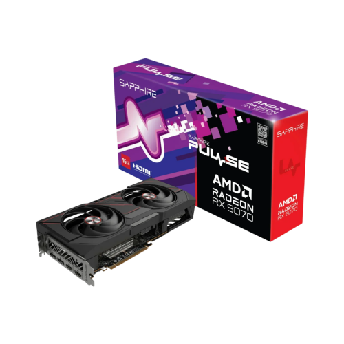 Sapphire PULSE AMD Radeon RX 9070 16GB GDDR6 Graphics Card