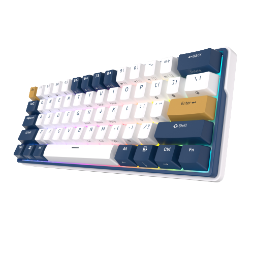 Royal Kludge RK61 Plus Tri-Mode RGB 61 Keys Hot Swappable Mechanical Keyboard