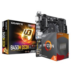 Ryzen 5 4650G With Gigabyte B450M DS3H V2 Combo