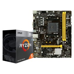 Ryzen 5 4600G With BIOSTAR B450MH Motherboard CPU Combo