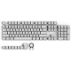 Tecware PBT Pudding Keycap Set – Black/White