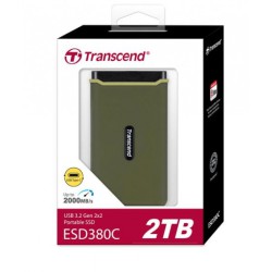 Transcend ESD380C 2TB USB 3.2 Gen 2 Type-C Portable SSD