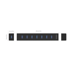 ORICO 7 Port (H7013-U203-BK/GY) SuperSpeed USB2 HUB