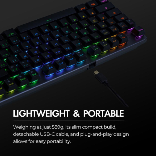 Tecware Phantom L Low Profile Hotswappable Mechanical Keyboard