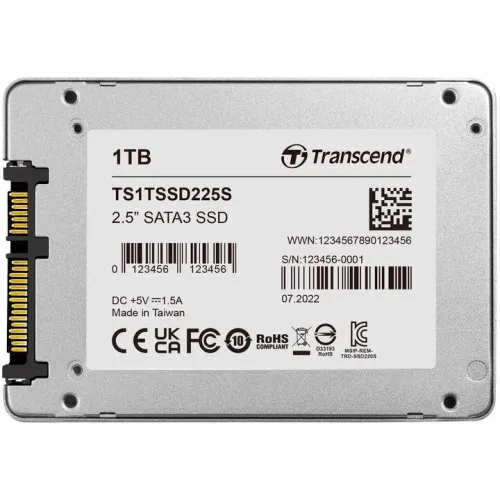 Transcend 225S 1TB 2.5 Inch SATA III SSD