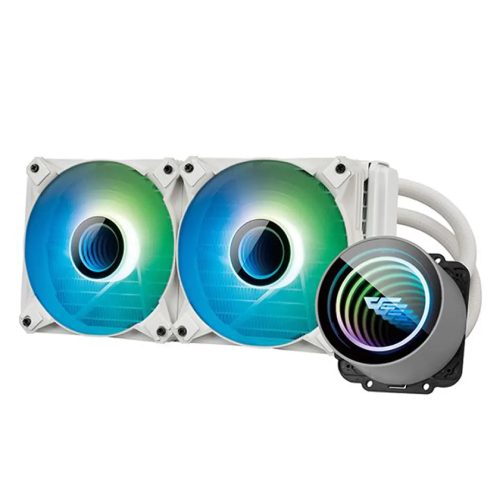 DarkFlash Twister DX 240 V2.6 Liquid CPU Cooler ( White )