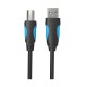 VENTION VAS-A16-B150 USB2.0 A Male to B Male Print Cable 1.5M Black