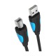 VENTION VAS-A16-B150 USB2.0 A Male to B Male Print Cable 1.5M Black