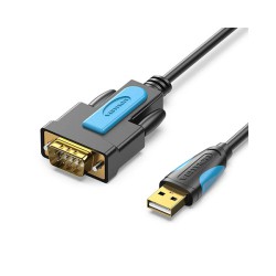 VENTION VAS-C02-B150 USB to RS232 Serial Adapter - 1.5M