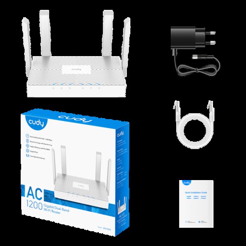 Cudy WR1300E AC1200 Gigabit Dual Band Wi-Fi Router