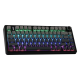 Aula F75 Pro Tri-Mode Wireless Gasket Mounted Mechanical Keyboard, Black Gradient (Reaper Switch)