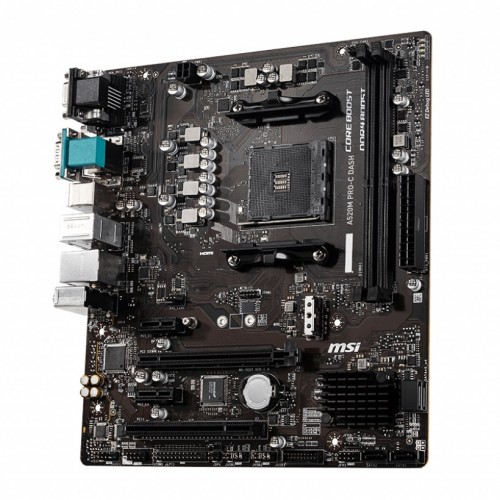 MSI A520M PRO-C DASH AMD AM4 Micro-ATX Motherboard