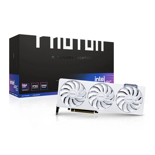 GUNNIR B580 Photon 12G OC White Graphics Card