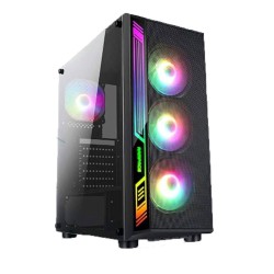 Aptech AP-192-15 RGB ATX Gaming Casing Without Fan & PSU