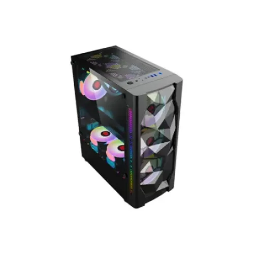 Aptech Ap-8303B ARGB Gaming Casing-Black