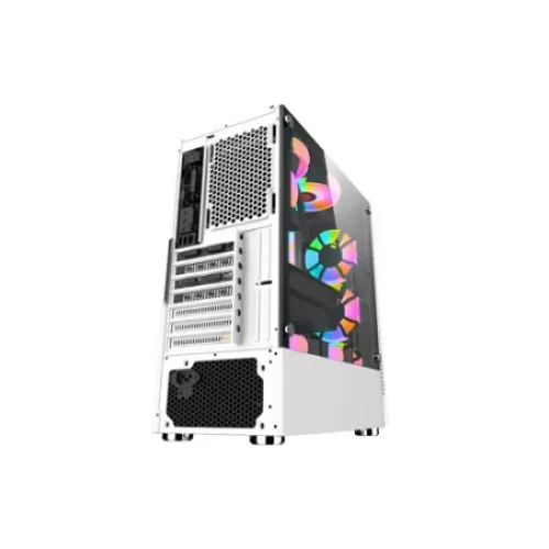 Aptech AP-8303w ARGB Gaming Casing-White