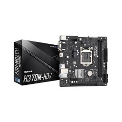 ASRock H370M-HDV 8th and 9th Gen Micro ATX Motherboard