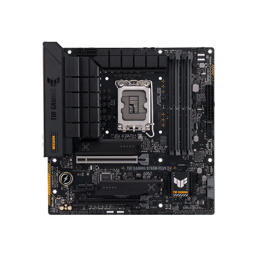 ASUS TUF GAMING B760M-PLUS D4 12TH/13TH GEN INTEL MOTHERBOARD