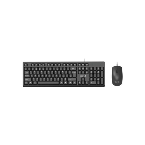 AULA AC101 WIRED KEYBOARD AND MOUSE COMBO (BLACK)