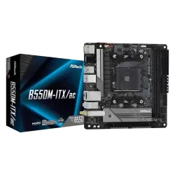 ASRock B550M-ITX/ac AMD AM4 Mini-ITX Motherboard