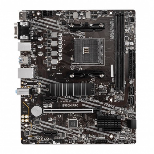 MSI B550M PRO AM4 Micro-ATX Motherboard