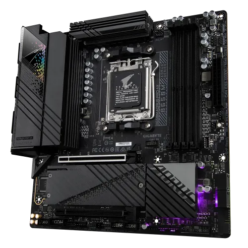 GIGABYTE B650M AORUS PRO AX DDR5 AMD AM5 Micro-ATX Motherboard