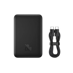 BASEUS MAGNETIC MINI WIRELESS FAST CHARGE 10000MAH 20W POWER BANK BLACK