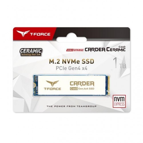 Team T-FORCE CARDEA Ceramic C440 M.2 PCIe 1TB Gaming SSD