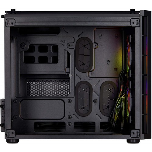 Corsair Crystal Series 280X RGB TG Micro ATX Case (Black)