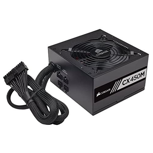 Corsair CX450M 80 Plus Bronze Semi Modular Power Supply