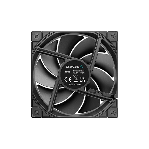 Deepcool FD12 120mm Casing Cooling Fan (Black)