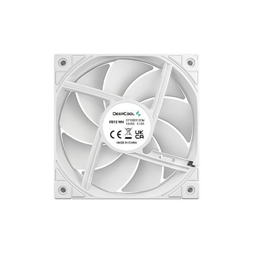 Deepcool FD12 WH 120mm Casing Cooling Fan (White)