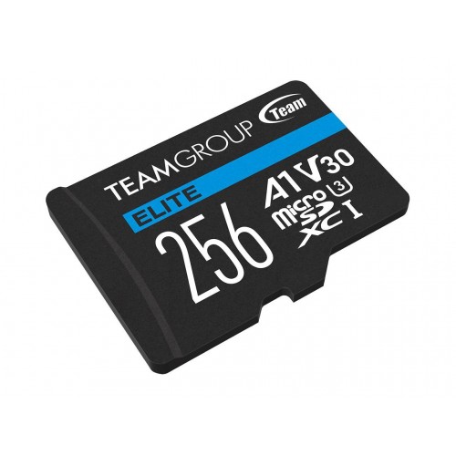 TEAM ELITE A1 256GB U3 Micro SDXC UHS-I V30 Memory Card with Adapter