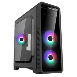 MaxGreen G561-F Mid Tower Window ATX Gaming Case