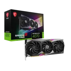 MSI GeForce RTX 4070 GAMING X TRIO 12GB GDDR6X Graphics Card