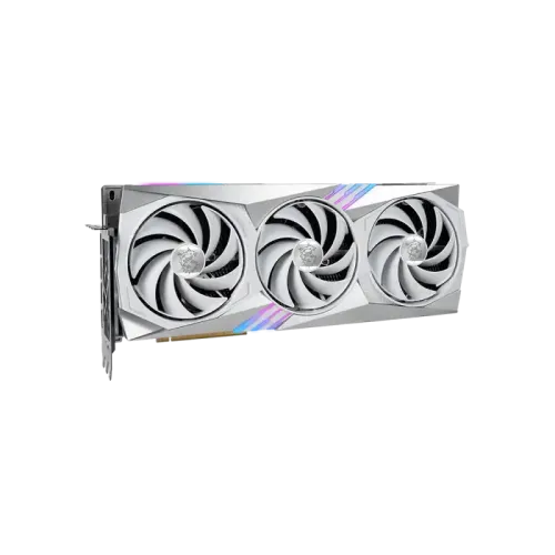 MSI GeForce RTX 4070 Ti GAMING X TRIO WHITE 12GB GDDR6X Graphics Card