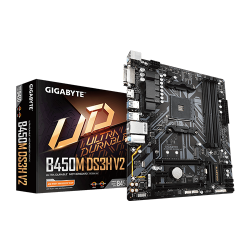 GIGABYTE B450M DS3H V2 Ultra Durable AMD Motherboard