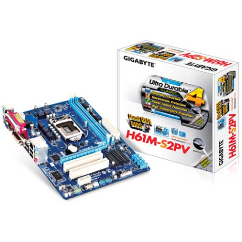 Gigabyte H61M-S2PV Motherboard