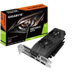 GIGABYTE GeForce GTX 1650 D6 OC Low Profile 4GB GDDR6 Graphics Card