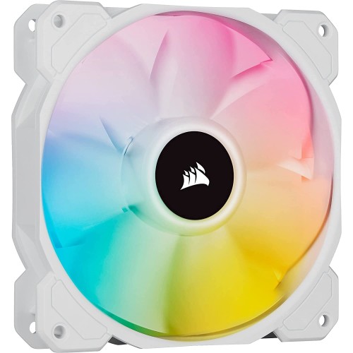 Corsair iCUE SP120 RGB ELITE Performance 120mm White PWM Case Fan